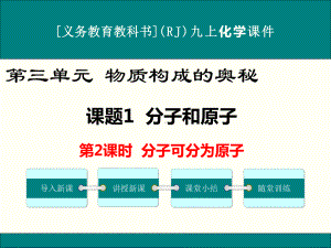 最新人教版九年级上册化学《分子和原子(第2课时)》优秀课件.ppt