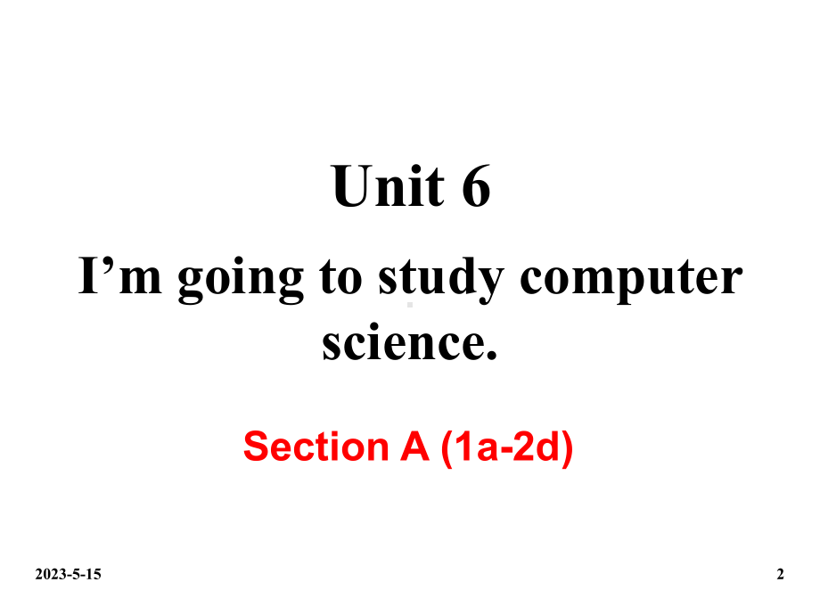 最新人教版八年级上册英语课件：Unit-6-Section-A-(1a-2d)-教学课件.ppt_第2页