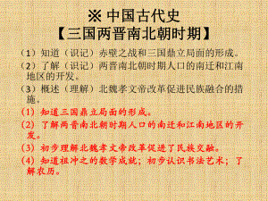 复习课件：七上第四单元-三国两晋南北朝时期政权分立与民族交融(362311).pptx