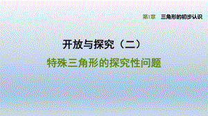 浙教版八年级上册-数学-第2章特殊三角形-《特殊三角形的探究性问题》课件.pptx