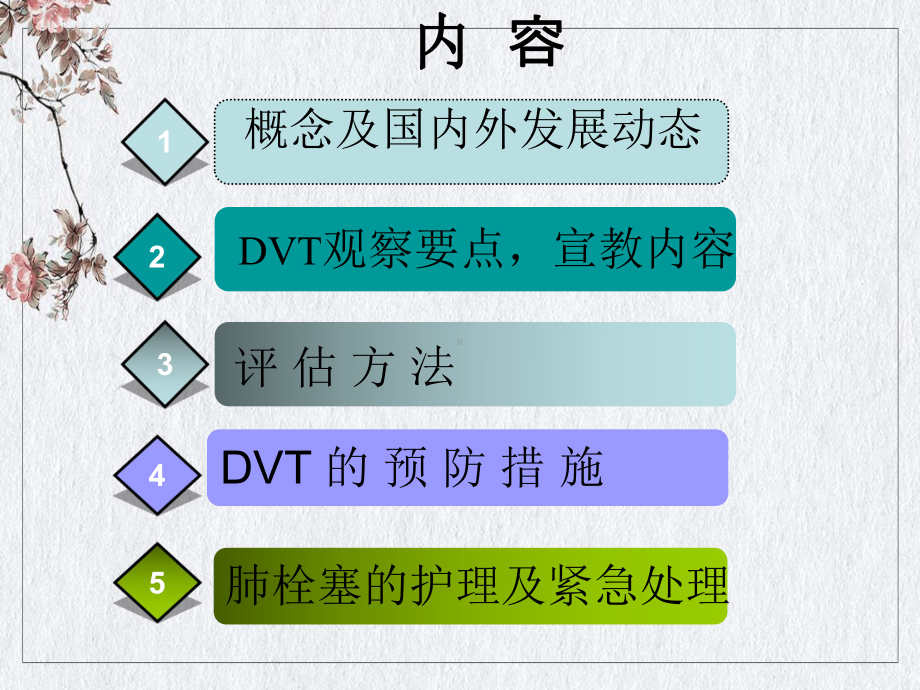 深静脉血栓及肺栓塞的预防授课课件.pptx_第1页