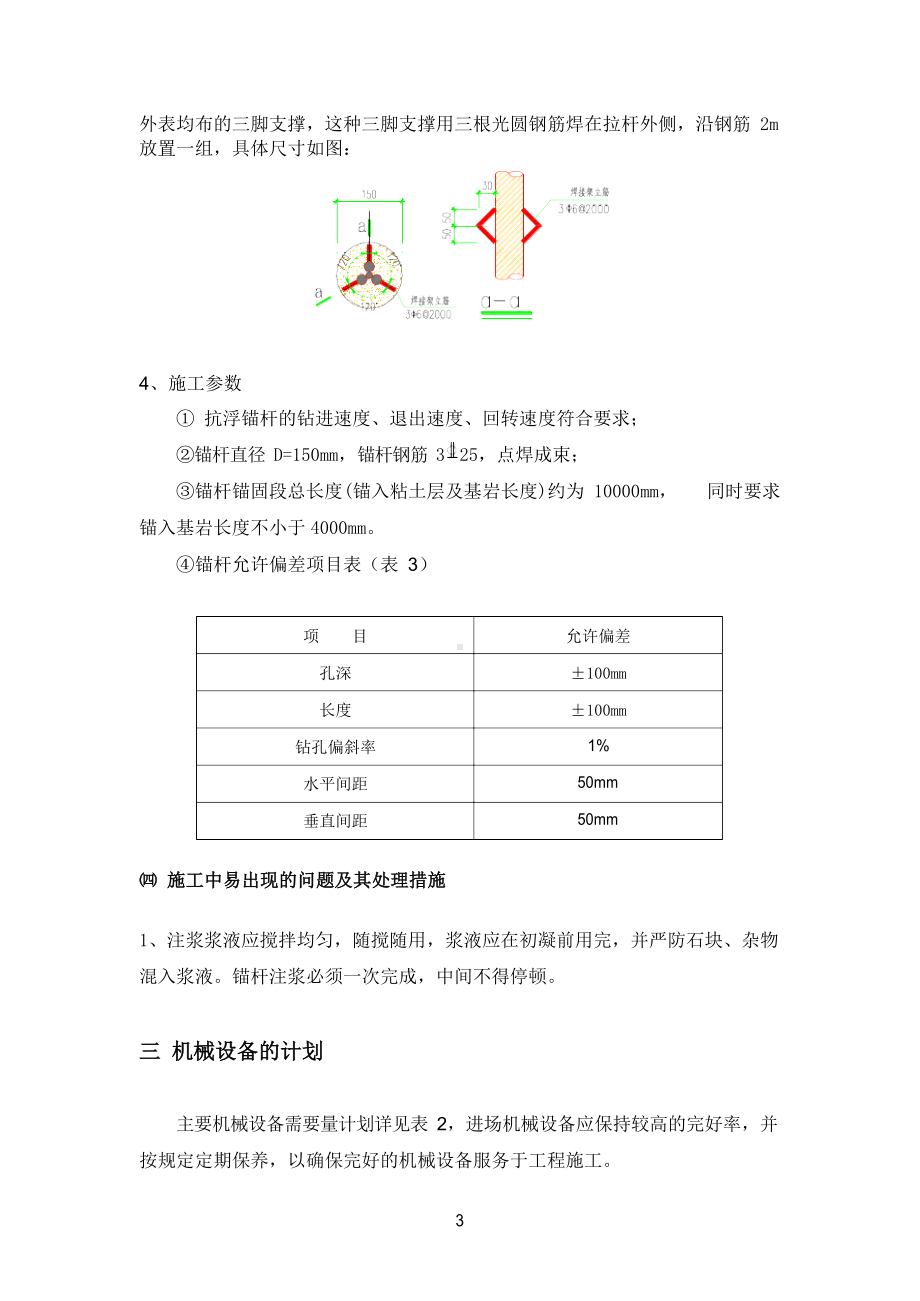 (最新版)抗浮锚杆施工方案(完整版详细案例).docx_第3页