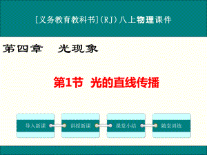 最新人教版八年级上册物理《光的直线传播》优秀课件.ppt