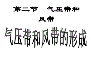 气压带和风带-(带动画)课件.ppt