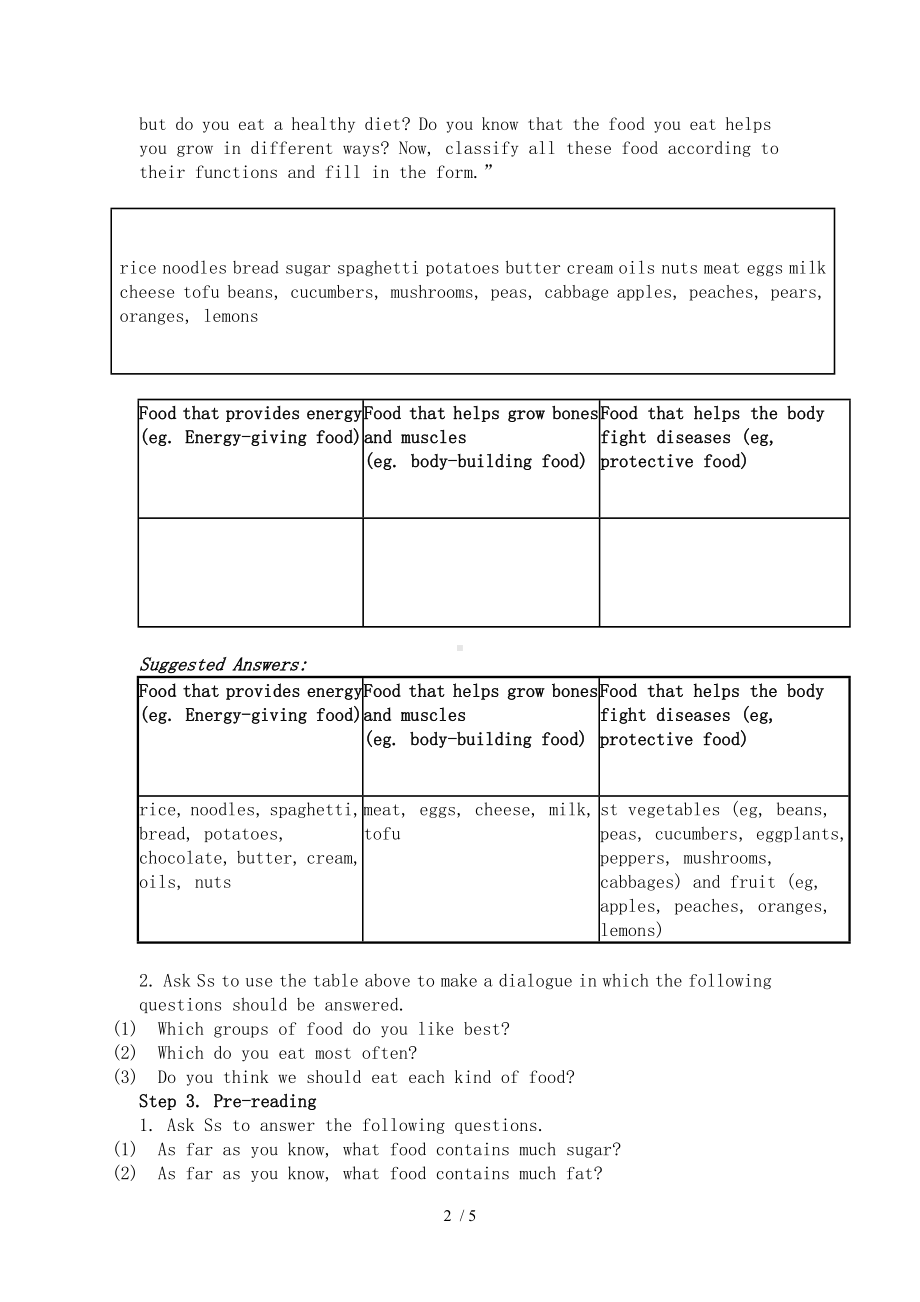 高中英语（必修3）教学设计与反思（Unit 2 Period 1&2Warming Up, Pre-reading, Reading & Comprehending）参考模板范本.doc_第2页