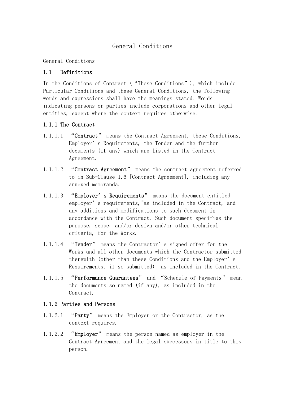 FIDIC设计采购施工(EPC)交钥匙工程合同条件(英文)(DOC 81页).doc_第1页