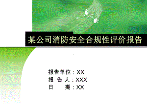 消防安全合规性评价报告课件.ppt