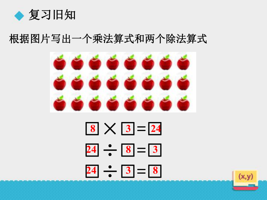 新人教版小学数学二年级下册课件：《用9的乘法口诀求商》课件.ppt_第3页