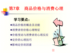 商品价格与消费心理概述课件.ppt