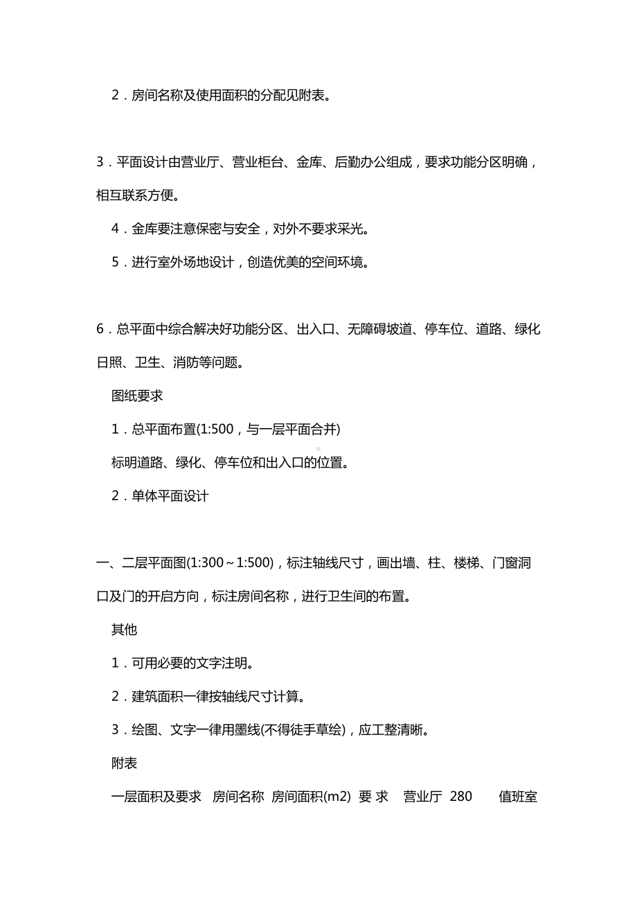 [二级建筑师考试密押题库与答案解析]二级注册建筑师场地与建筑设计(模拟作图题)分类模拟题10(DOC 21页).docx_第2页