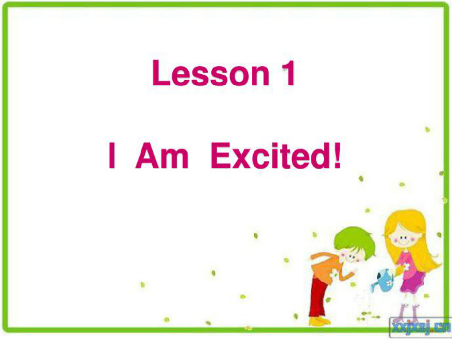 最新冀教版五年级英语下册Lesson-1-I’m-excited课件.ppt_第1页