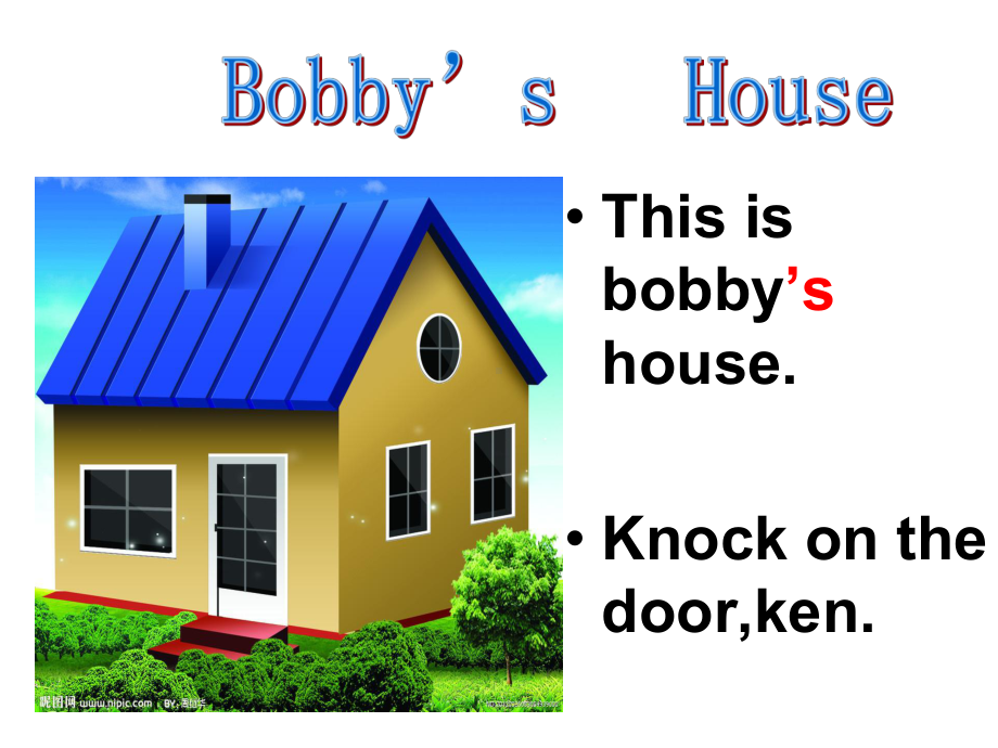 北师大版英语(三起)四年级上册Unit-4《Bobby’s-House》公开课课件.ppt_第3页