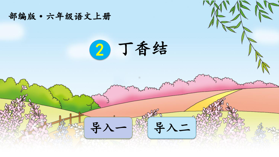 最新部编版小学语文六年级上册《2-丁香结》课件.ppt_第1页