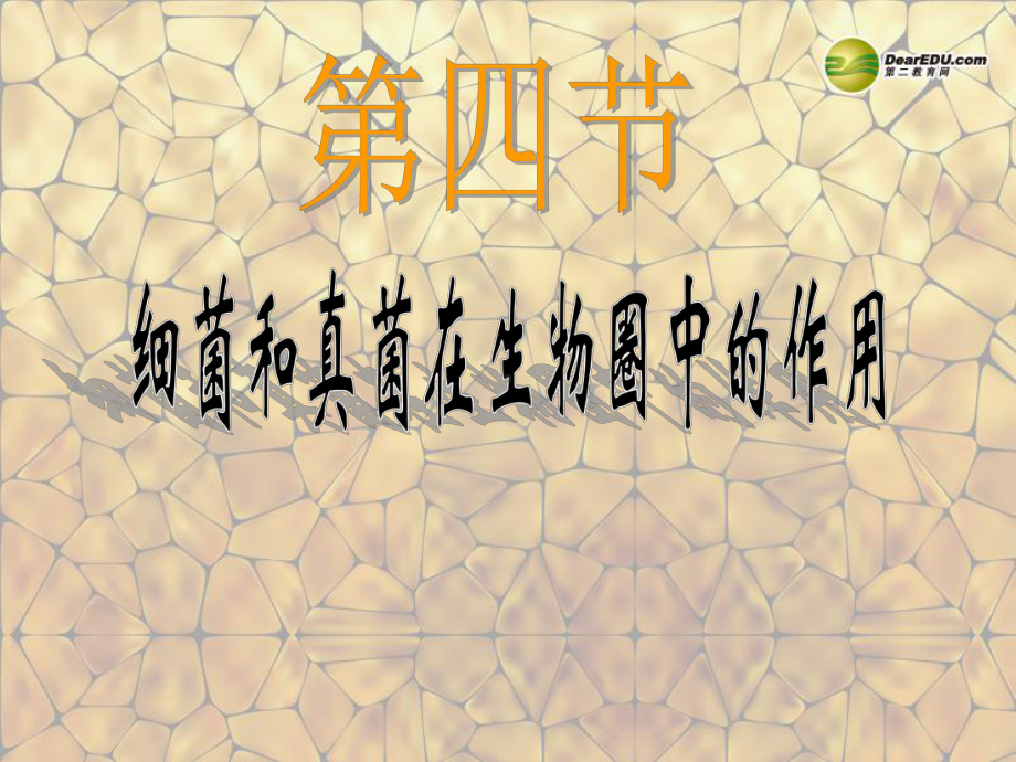 山东省七年级生物上册-细菌、真菌在生物圈中的作用课件1-济南版.ppt_第1页