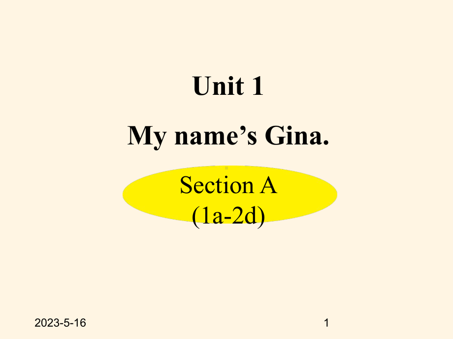 最新人教PEP版七年级上册英语课件：-Unit-1-Section-A-(1a-2d).ppt_第1页