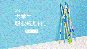 时尚经典高端共赢未来简约大学生职业规划模板范本作品课件.pptx