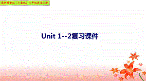 最新科普版(仁爱版)七年级英语上册Unit-1-2复习课件.ppt