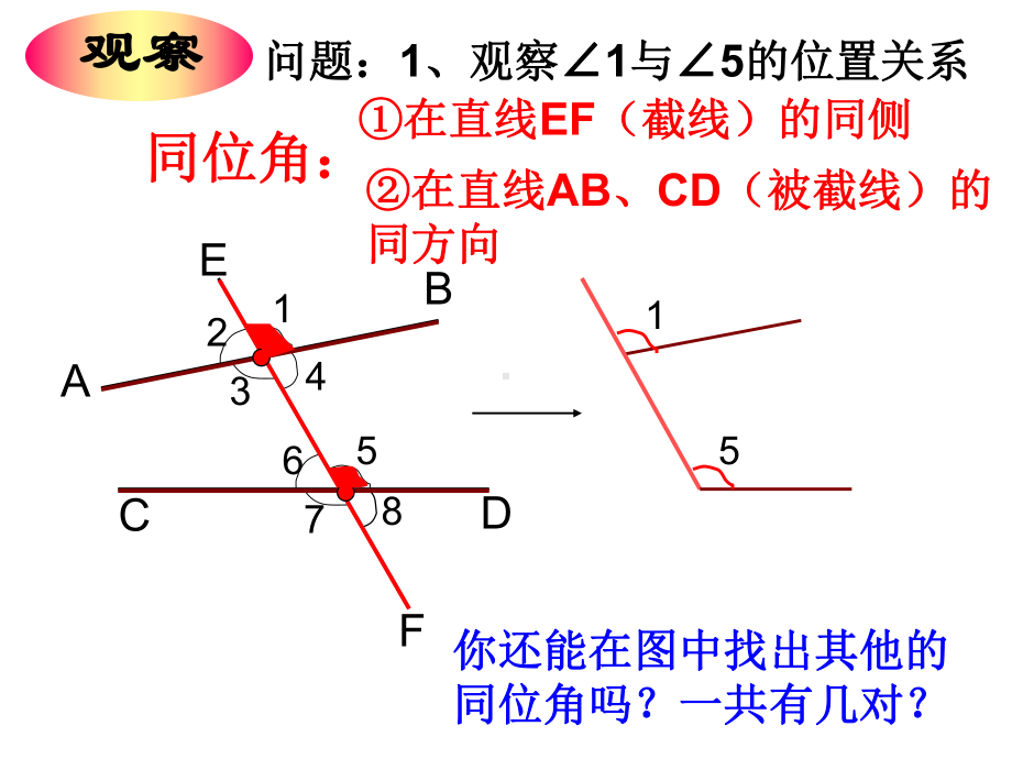 沪科版七年级数学下册--1022-三线八角课件.ppt_第2页