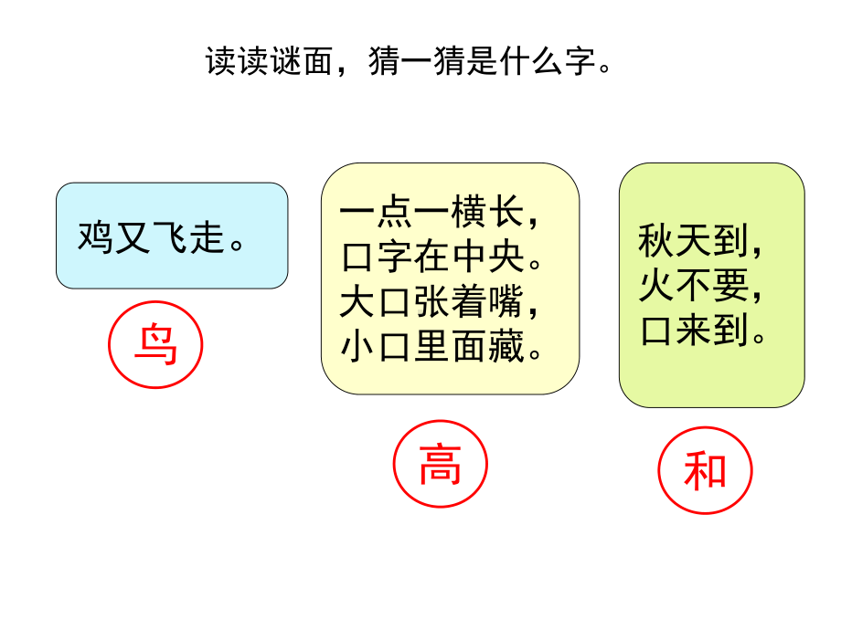 最新部编版一年级语文下册课件：识字4《猜字谜》.ppt_第1页