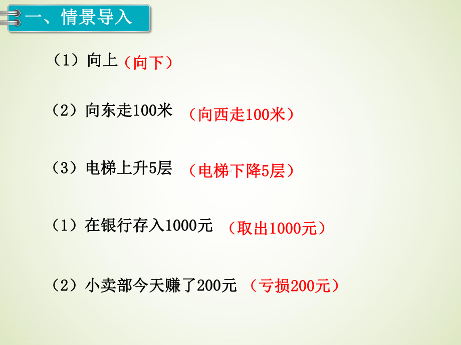 最新人教版六年级数学下册课件：第1单元-负数-第1课时-负数的认识.pptx_第2页