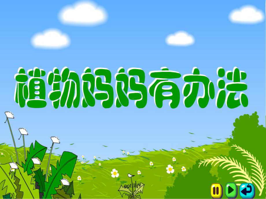 植物妈妈有办法(第二课时)-课件.ppt_第1页