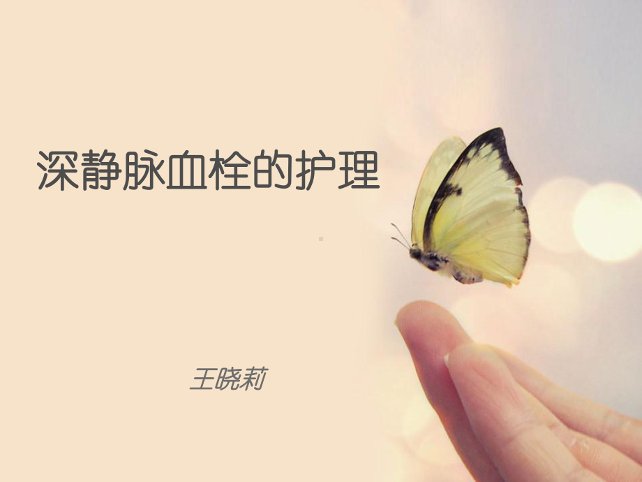 深静脉血栓的护理教材课件.ppt_第1页