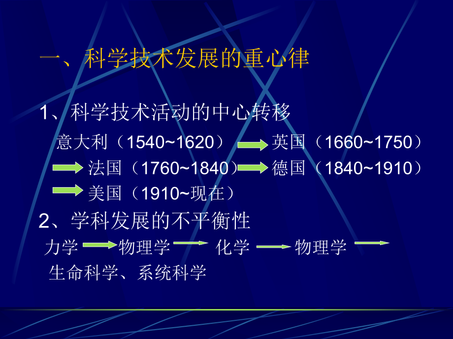 现代科学技术发展规律及发展趋势参考模板范本.ppt_第2页