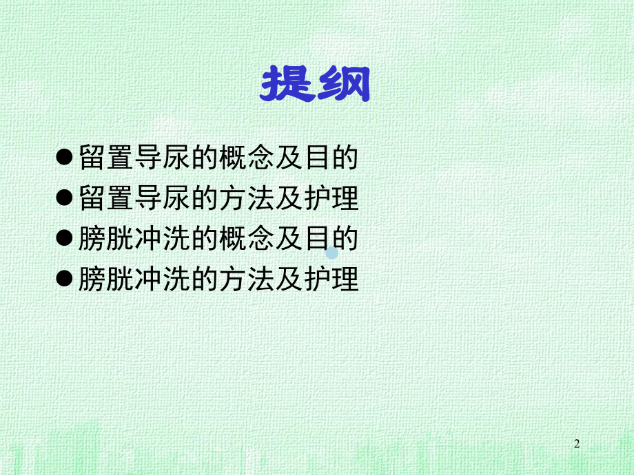 留置尿管及膀胱冲洗的方法及护理课件.ppt_第2页