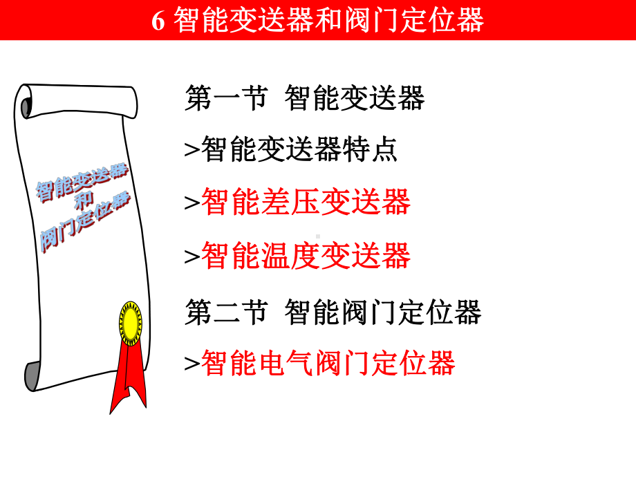 第6章智能变送器和阀门定位器1解析课件.ppt_第1页