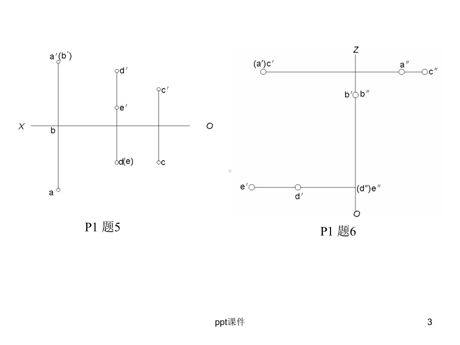 画法几何与土木工程制图习题集答案课件.ppt_第3页