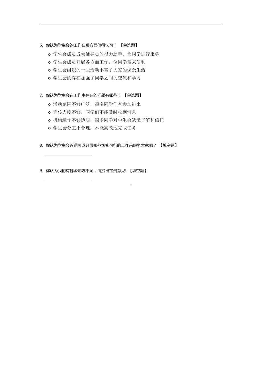 学生会意见调查问卷模板.docx_第2页