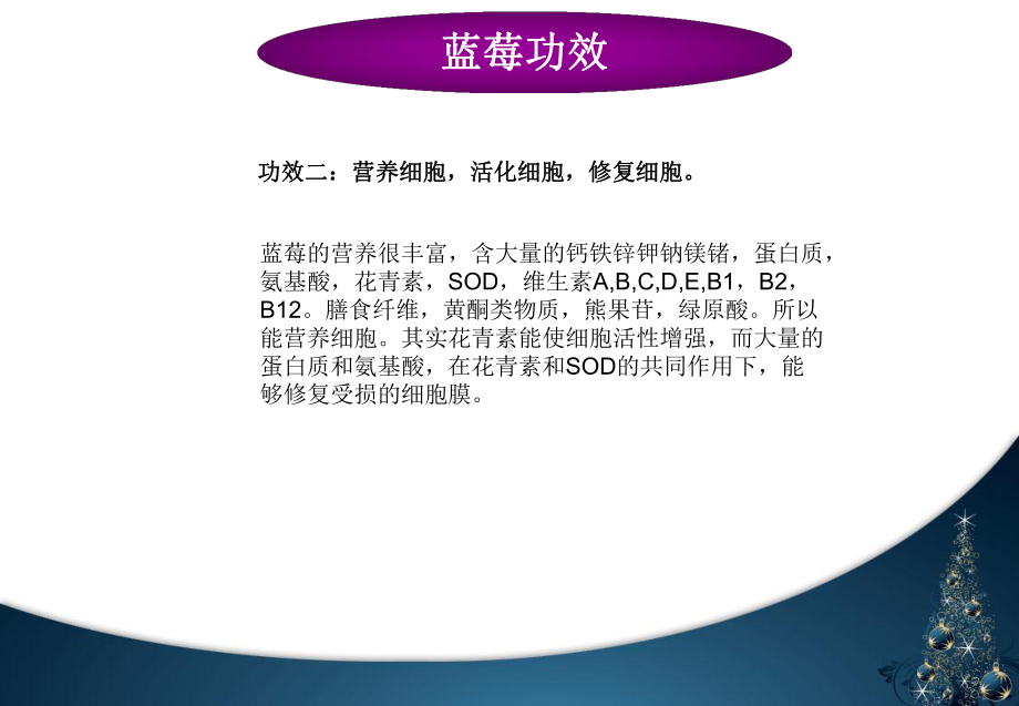 蓝莓营养价值的功效 .ppt_第3页