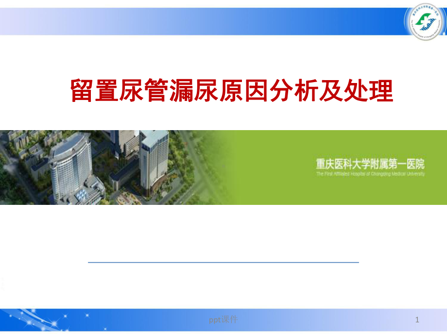 留置尿管漏尿原因分析及处理-课件.ppt_第1页