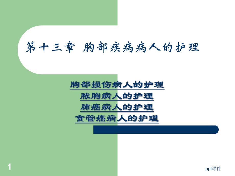 第十三章-胸部疾病病人的护理-课件.ppt_第1页