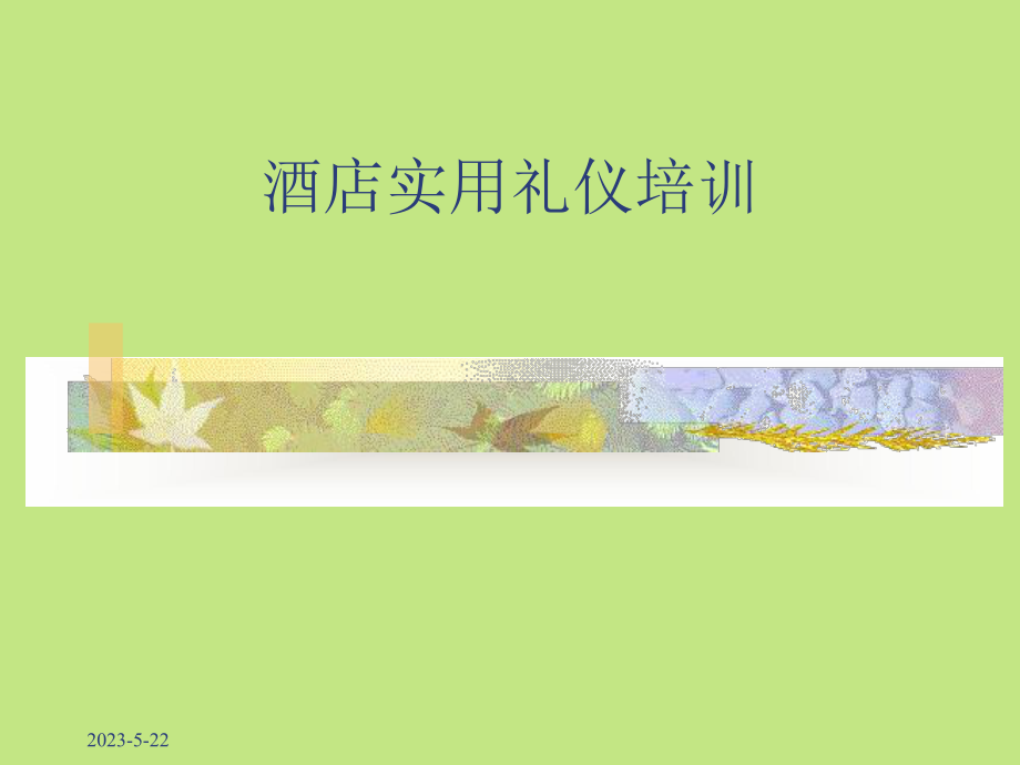 酒店实用礼仪培训课件.ppt_第1页