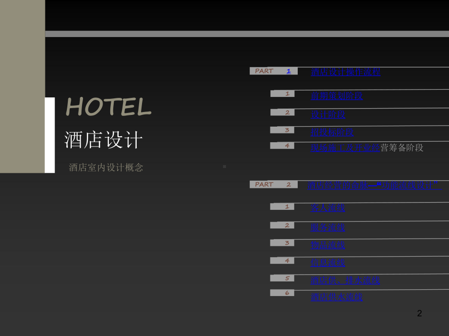 酒店规划设计流程说明及具体规划设计案例课件.pptx_第2页