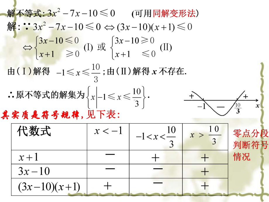 高次不等式和分式不等式的解法课件.ppt_第3页