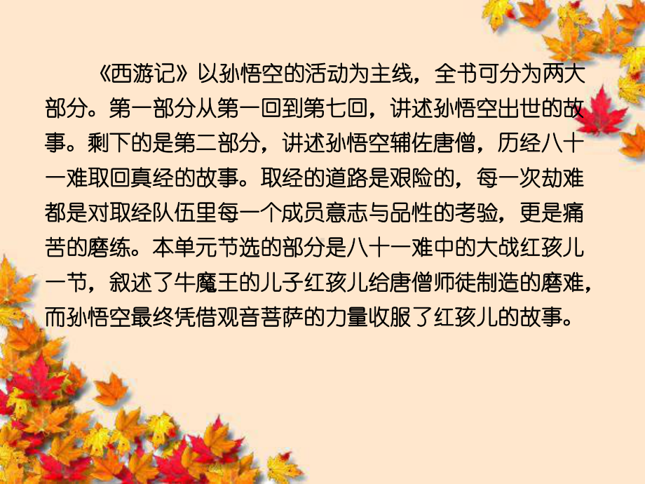 高中语文第二单元谈神说鬼寄幽怀第三课孙悟空大战红课件.ppt_第3页