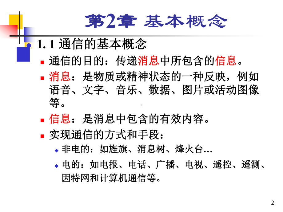 通讯原理通信原理的基本概念课件.pptx_第2页