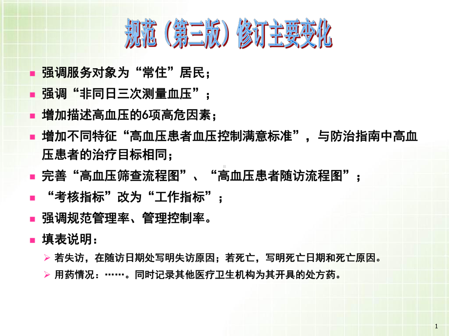 高血压患者健康管理服务规范教学课件.ppt_第1页