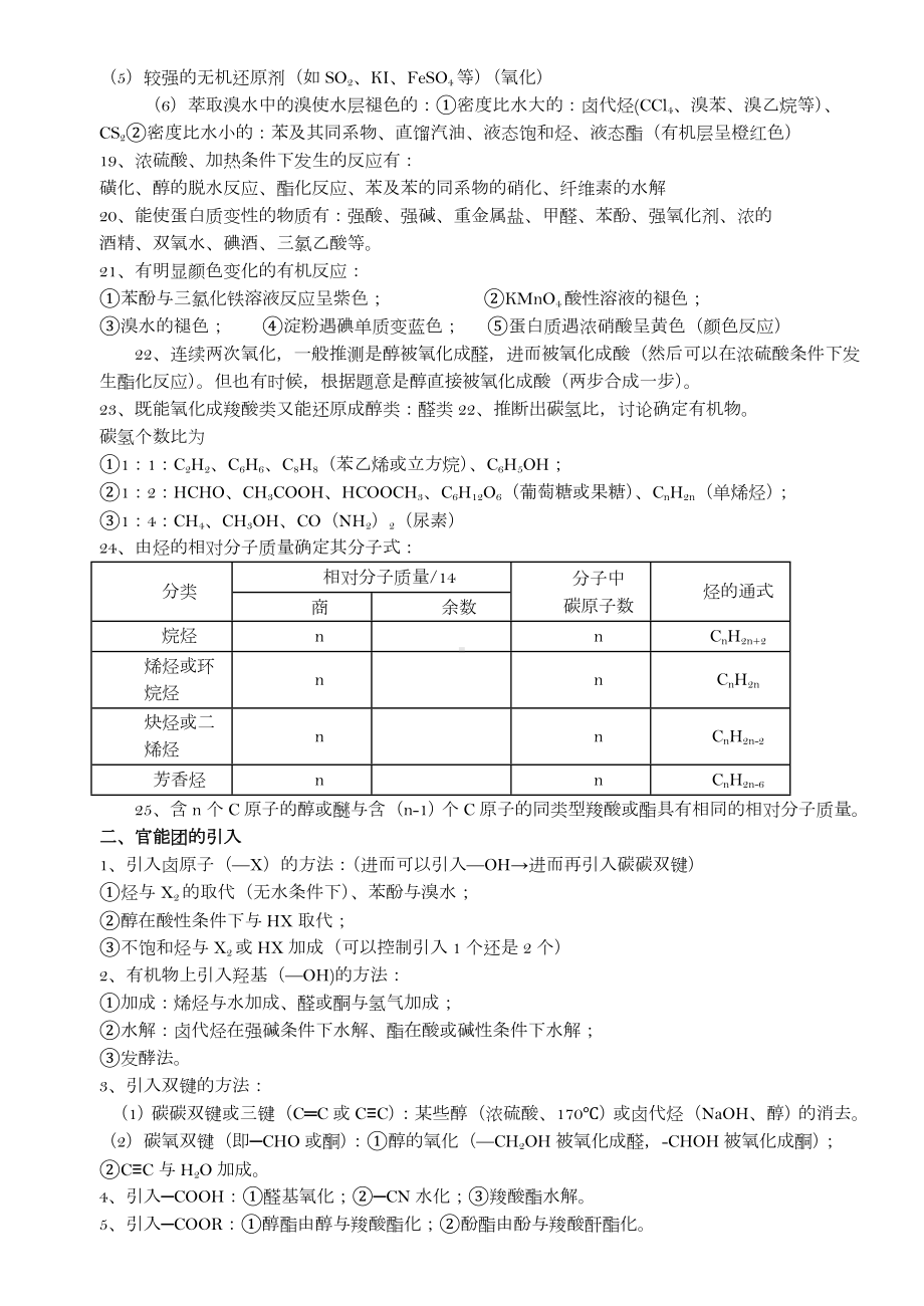 有机化学基础知识点归纳.doc_第2页