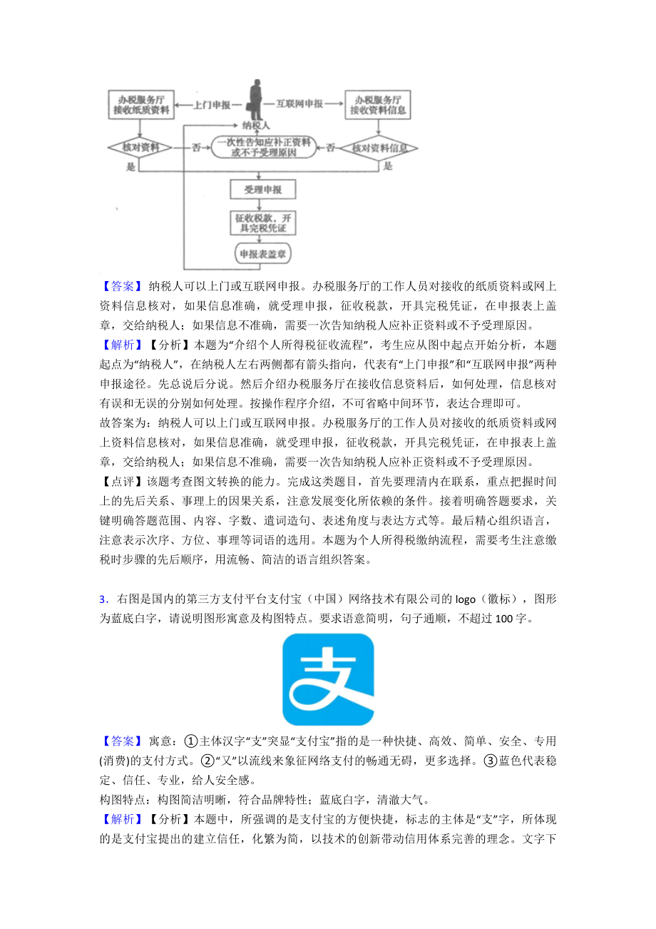 最新高考语文图文转换试题(附答案).doc_第2页