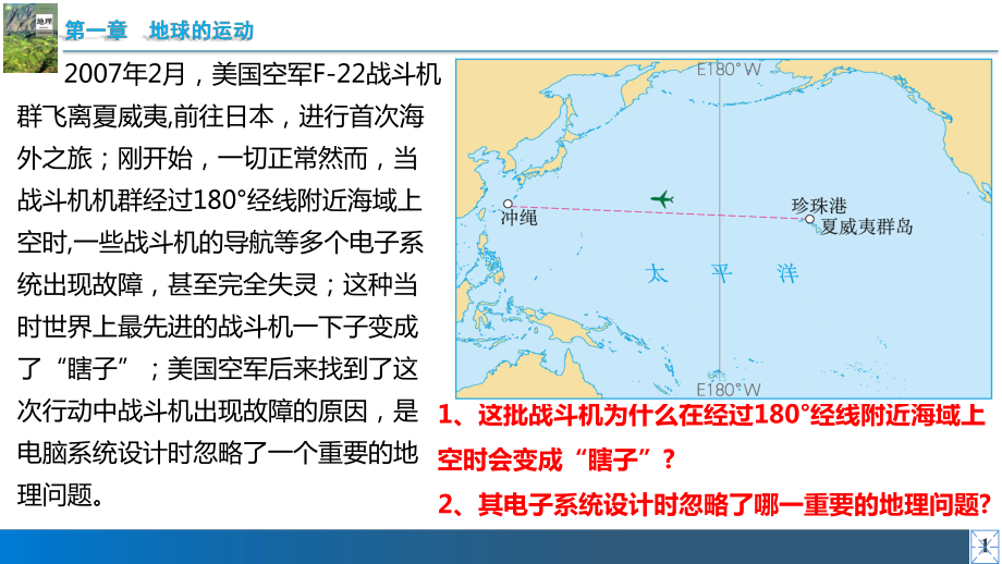 1.2.1地球自转的地理意义ppt课件-2023新人教版（2019）《高中地理》选择性必修第一册.pptx_第2页