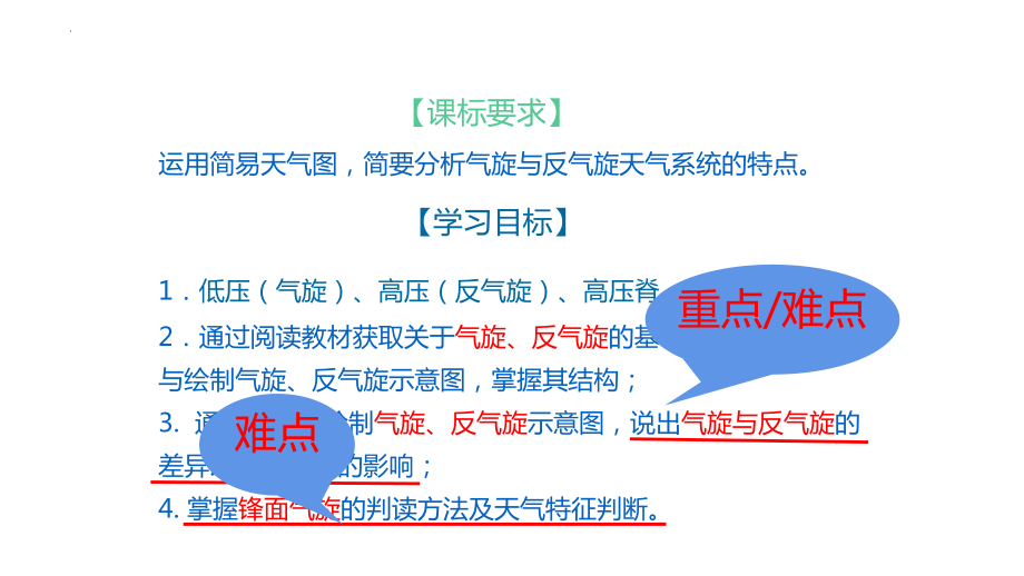 3.1.2低气压(气旋)与高气压(反气旋)ppt课件-2023新人教版（2019）《高中地理》选择性必修第一册.pptx_第2页