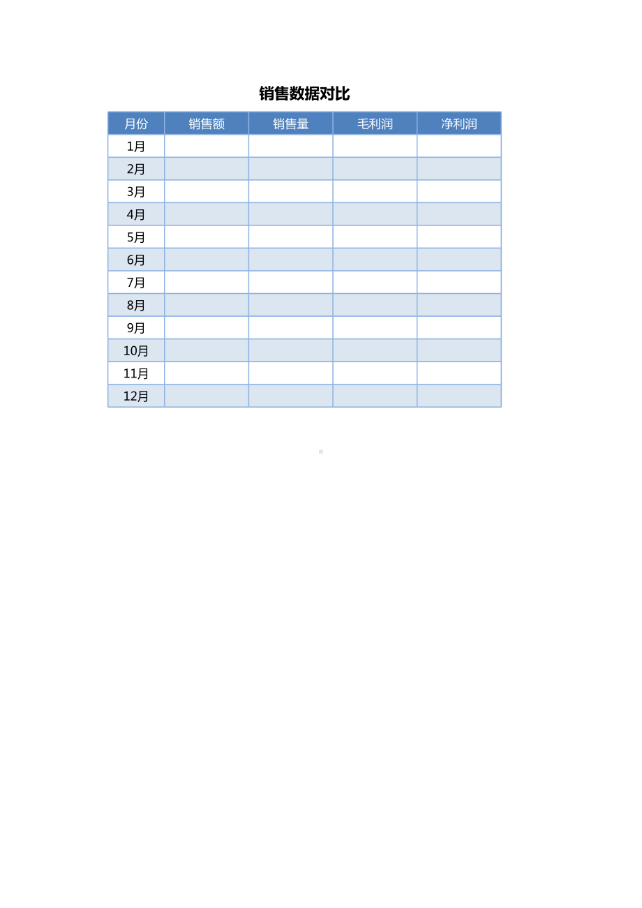 月度销售数据表格.xlsx_第1页