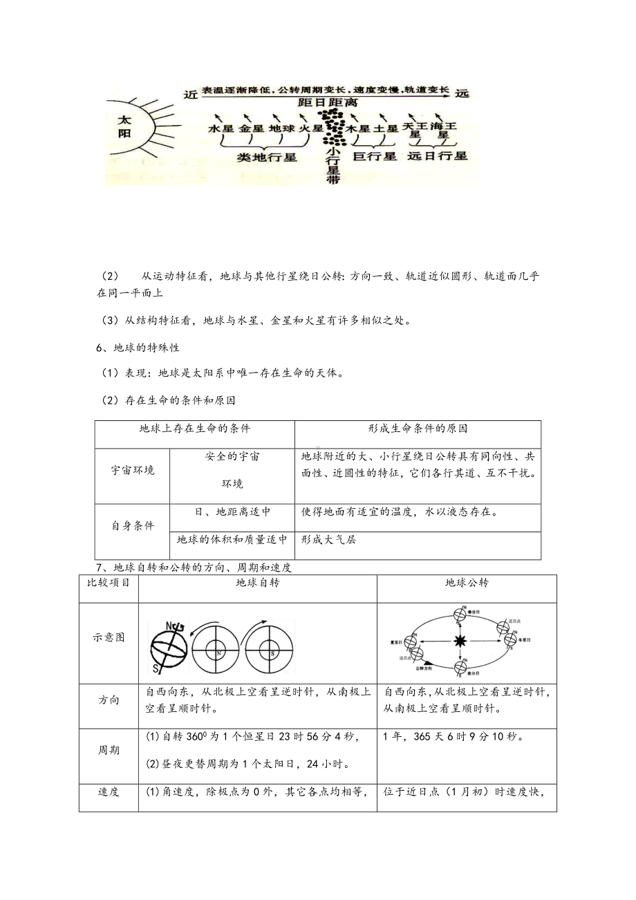 湘教版地理必修一复习提纲.doc_第2页