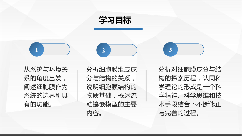 3.1 细胞膜的结构和功能ppt课件-2023新人教版（2019）《高中生物》必修第一册.pptx_第3页