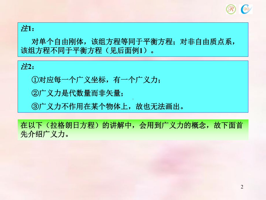 第18章分析力学基础动力学普遍方程拉格朗日方程课件.ppt_第2页