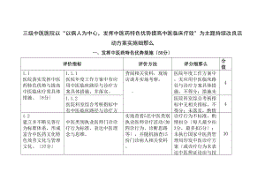 三级中医医院以以病人为中心发挥中医药特色优势提高中医临床疗效为主题的持续改进活动方案实施细则(DOC 25页).doc