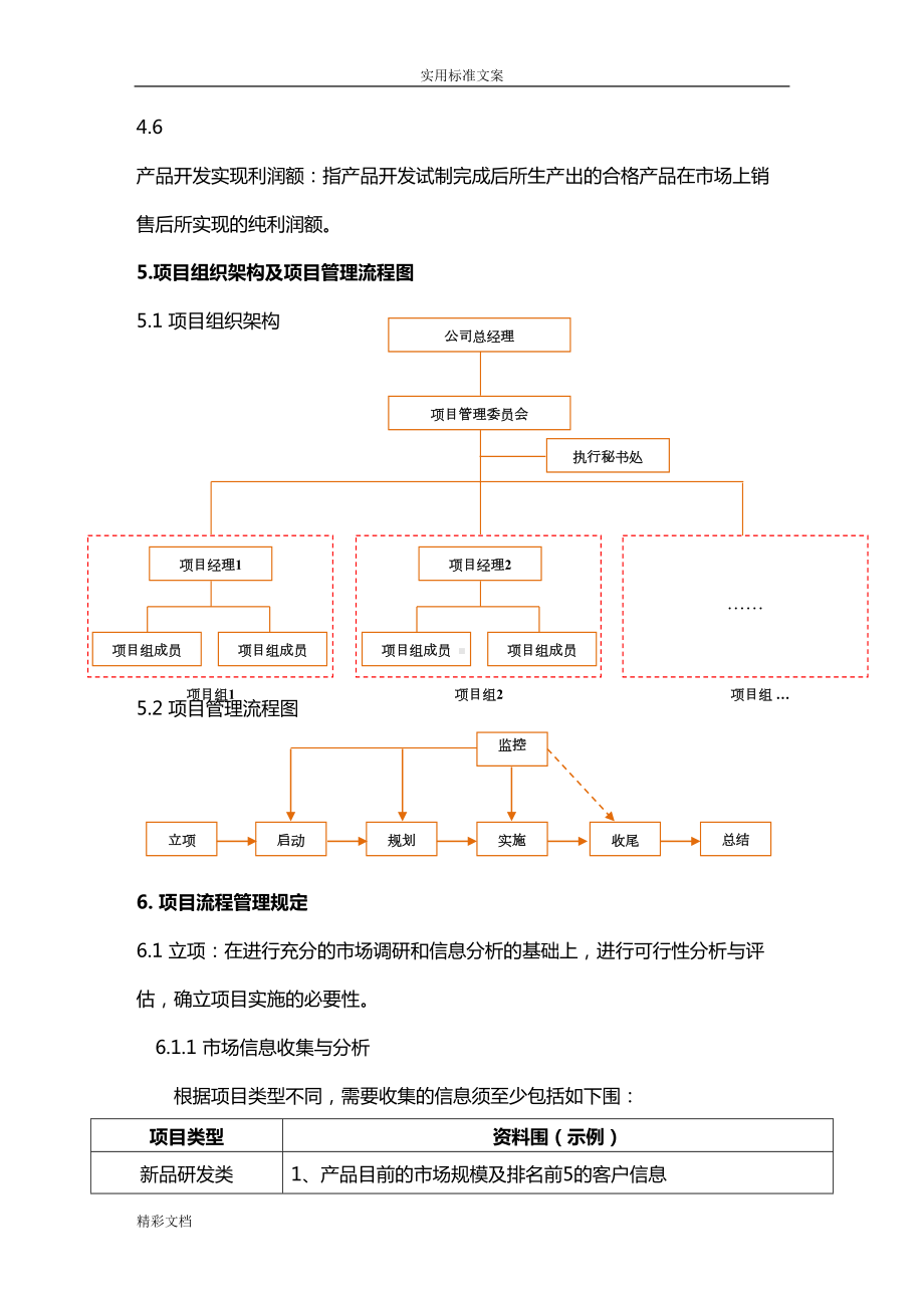 公司项目管理系统地规章制度(DOC 12页).doc_第3页